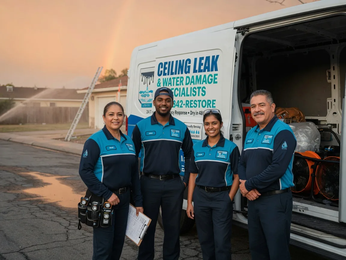 Ceiling Leak Cleanup company in Rogers, MN