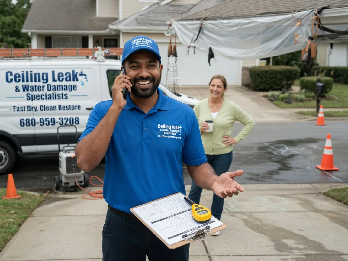 Ceiling Leak Cleanup Rogers, MN FAQs